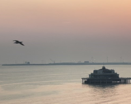 Zonopkomst en 'ondergang in Blankenberge