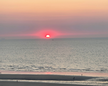 Zonopkomst en 'ondergang in Blankenberge